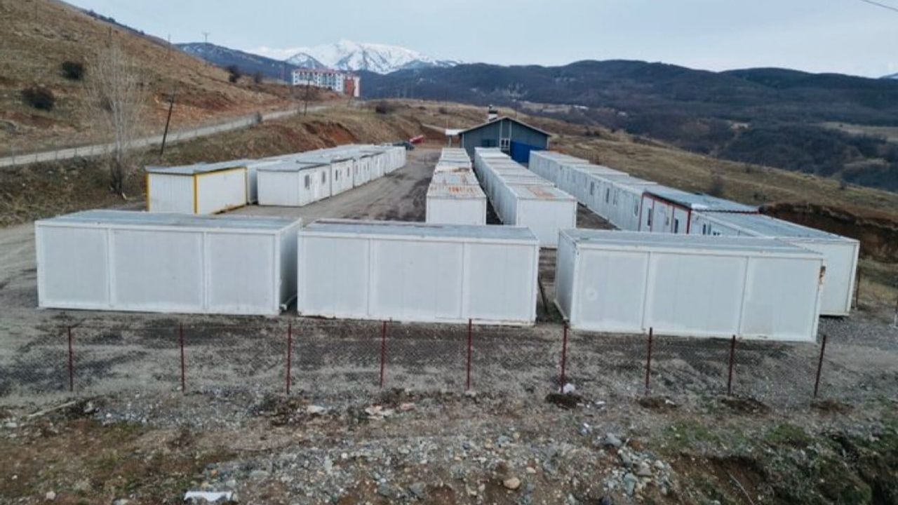 Bingöl'de deprem hazırlıkları: Konteyner kent ve kriz merkezleri hazırlandı