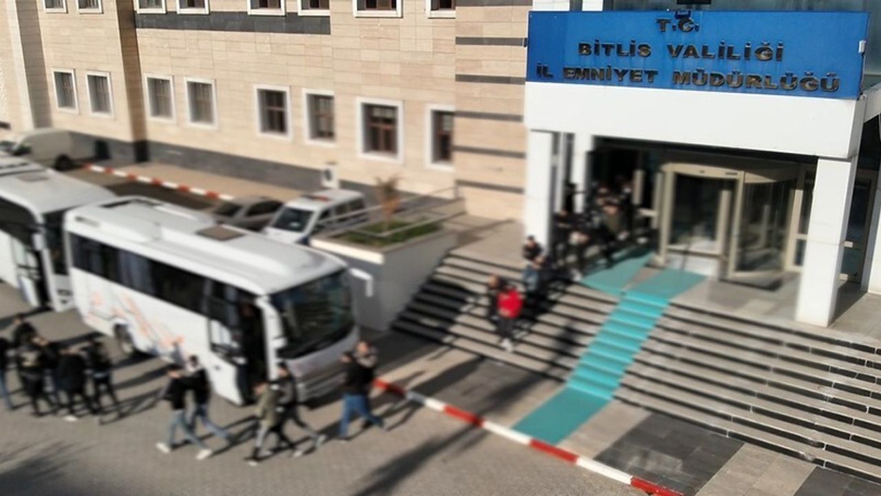 Bitlis merkezli yasa dışı bahis operasyonu: 46 kişi tutuklandı, 62 şüpheli yakalandı