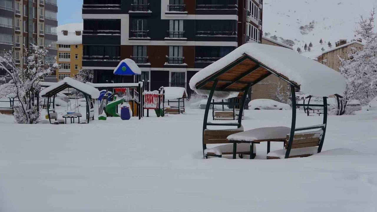 Bitlis'te Yoğun Kar: 290 Köy Yolu Kapalı, Ev ve Araçlar Kardan Görünmez Oldu