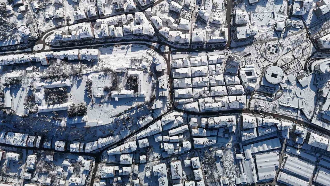 Bolu'da 3 günlük karın ardından kartpostallık görüntüler: Kar kalınlığı 50 cm'i aştı