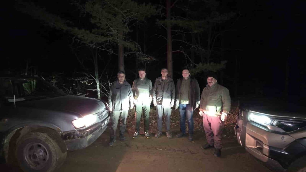 Bolu'da DKMP ekipleri kaçak avcılıkla mücadelesini 7 gün 24 saat sürdürüyor