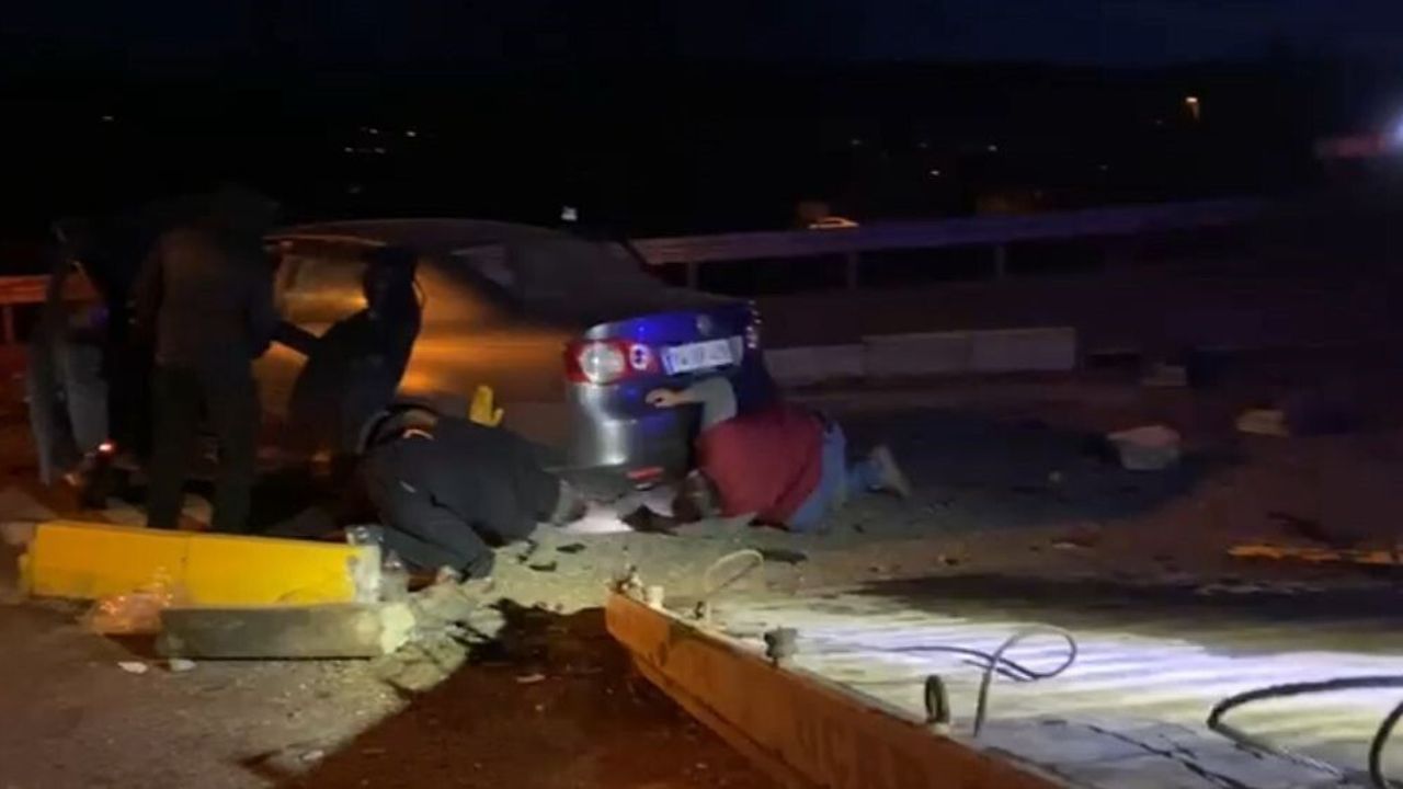 Bolu'da kavşakta çarpışma: Biri hamile olmak üzere 4 kişi yaralandı