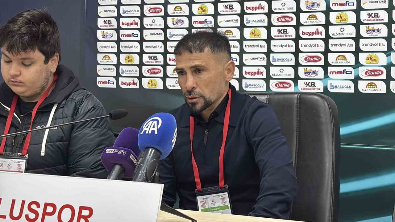 Boluspor 1-2 Pendikspor: Ertuğrul Arslan ve Metin İlhan maç sonu değerlendirmeleri