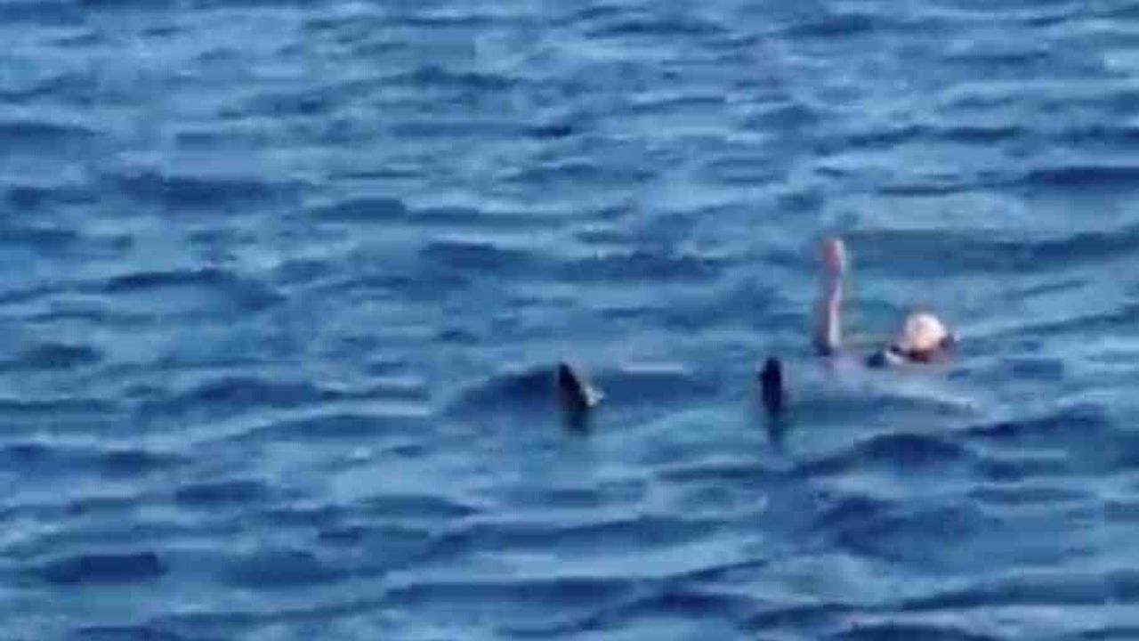 Bozcaada-Geyikli feribot seferinde denize atlayan kişi Gestaş personeli ve balıkçılar tarafından kurtarıldı