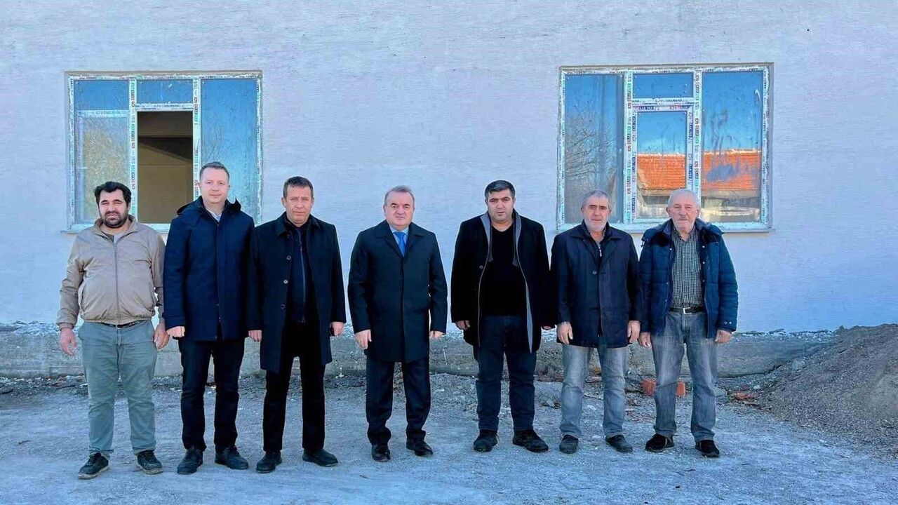 Bozüyük’te Darıdere Köyü altyapı yatırımları yerinde incelendi