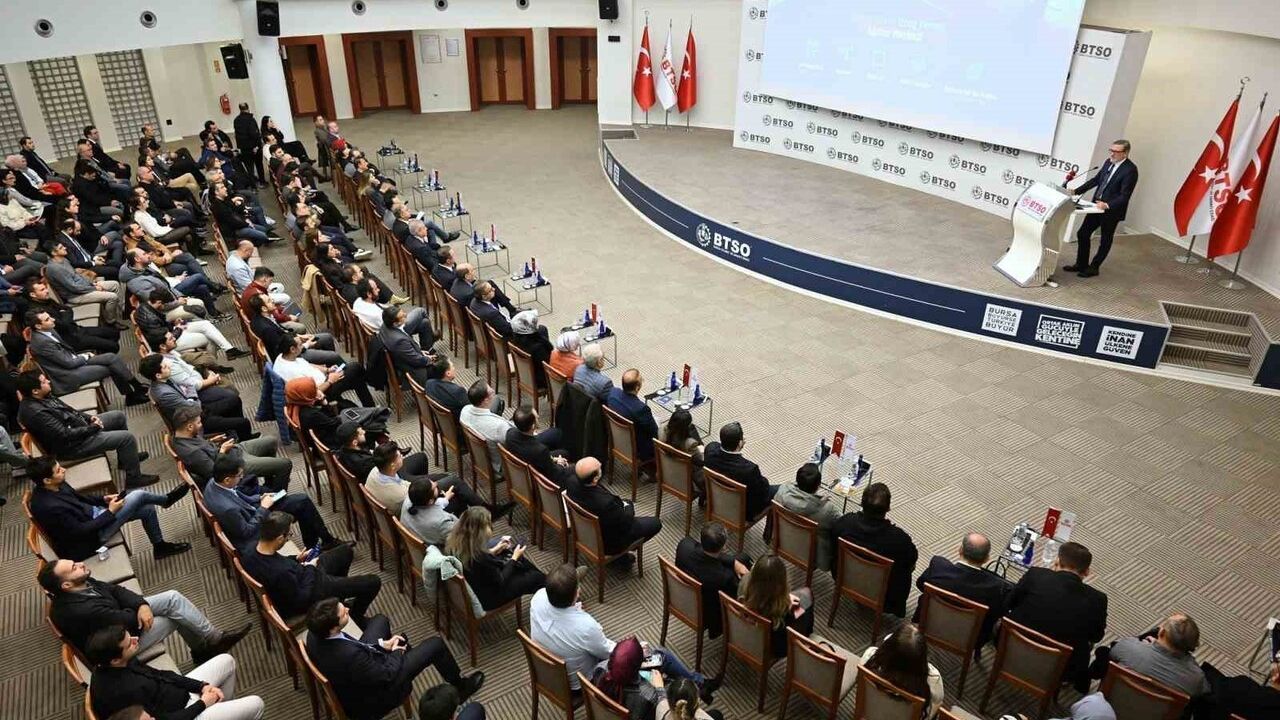 BTSO Başkanı İbrahim Burkay, yeni üyelerle buluştu: Projeler, eğitim ve destekler anlatıldı