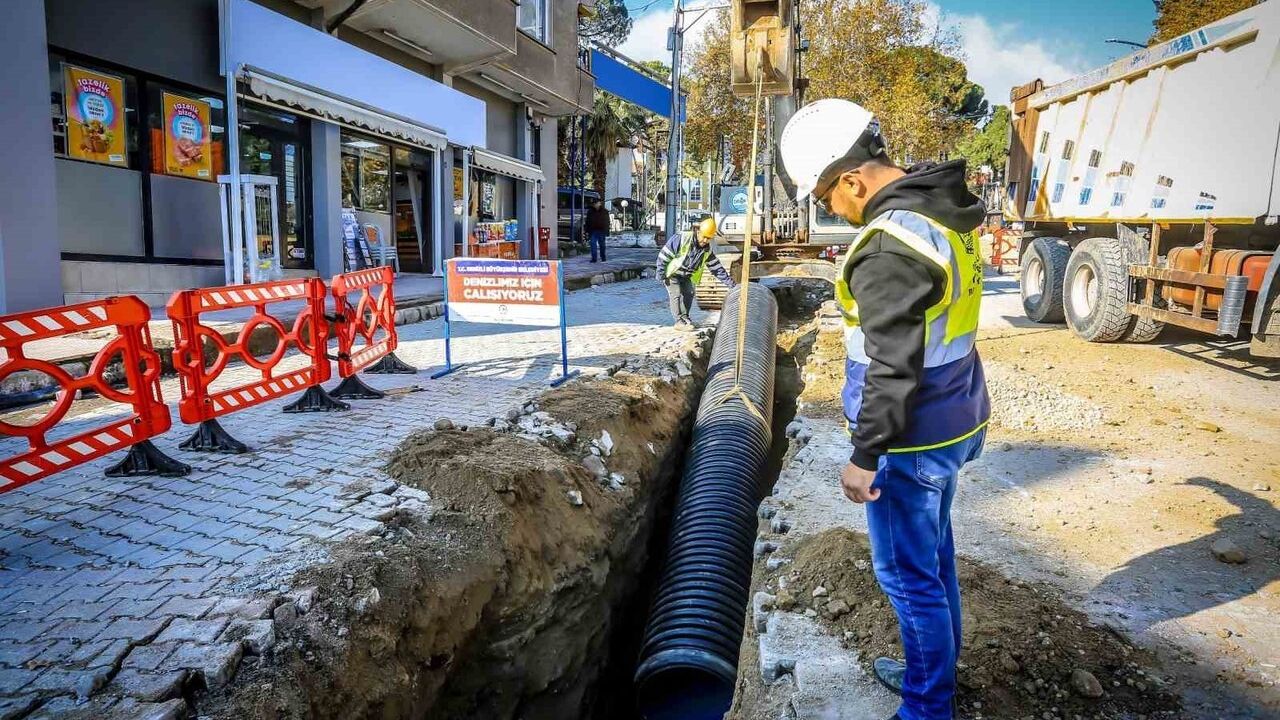 Buldan’da 25,7 milyonluk altyapı yatırımı: 2 bin 860 m yağmur suyu hattı
