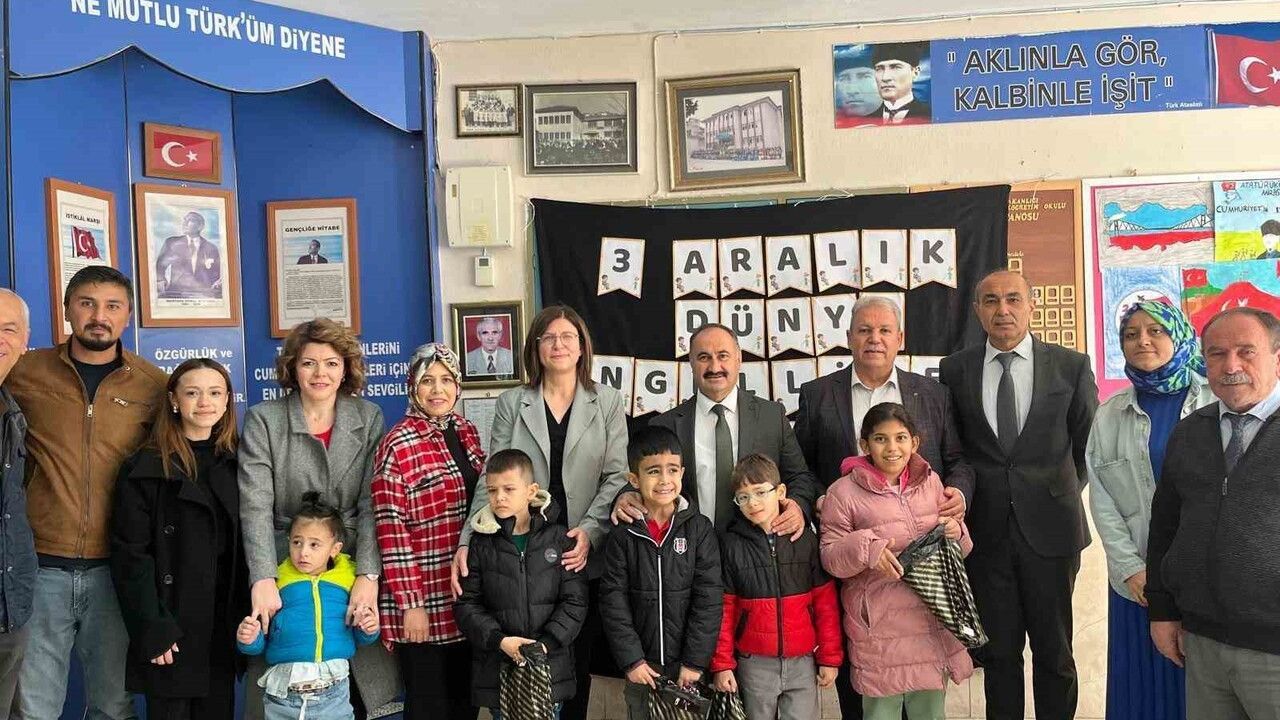 Buldan Milli Eğitim, 3 Aralık’ta Yusuf Gökçe Zafer İlkokulu’ndaki özel öğrencileri ziyaret etti