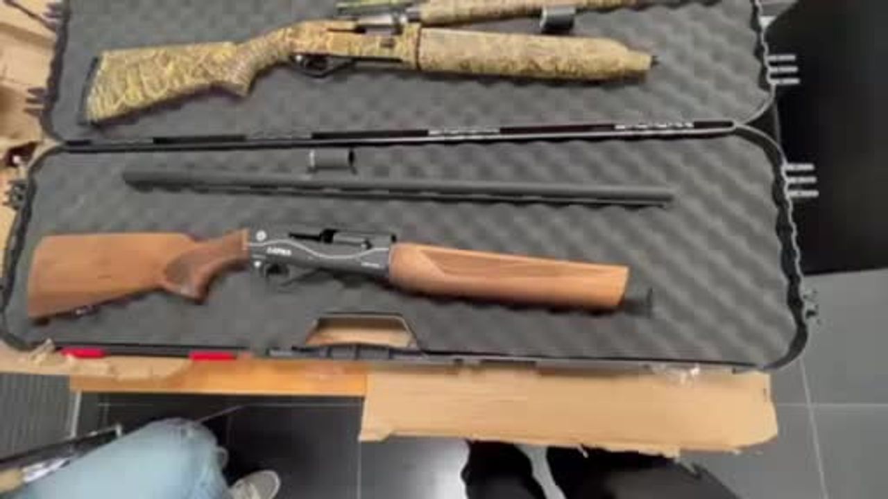 Bulgaristan sınırında Türkiye-Kuzey Makedonya rotalı kaçak silah sevkiyatı durduruldu