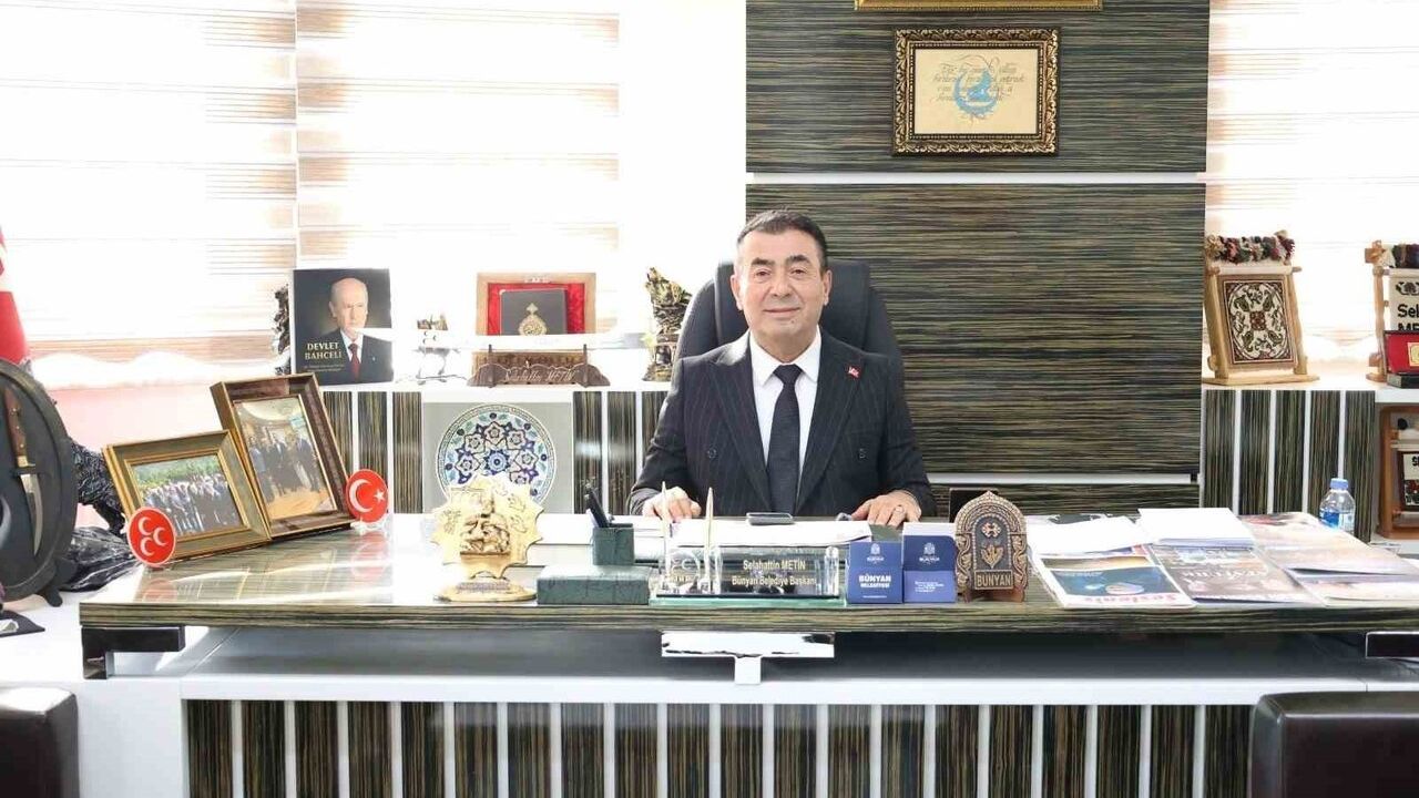Bünyan Belediye Başkanı Selahattin Metin: "Benim hayatımda iki şey var; bir ailem, bir de Bünyan"