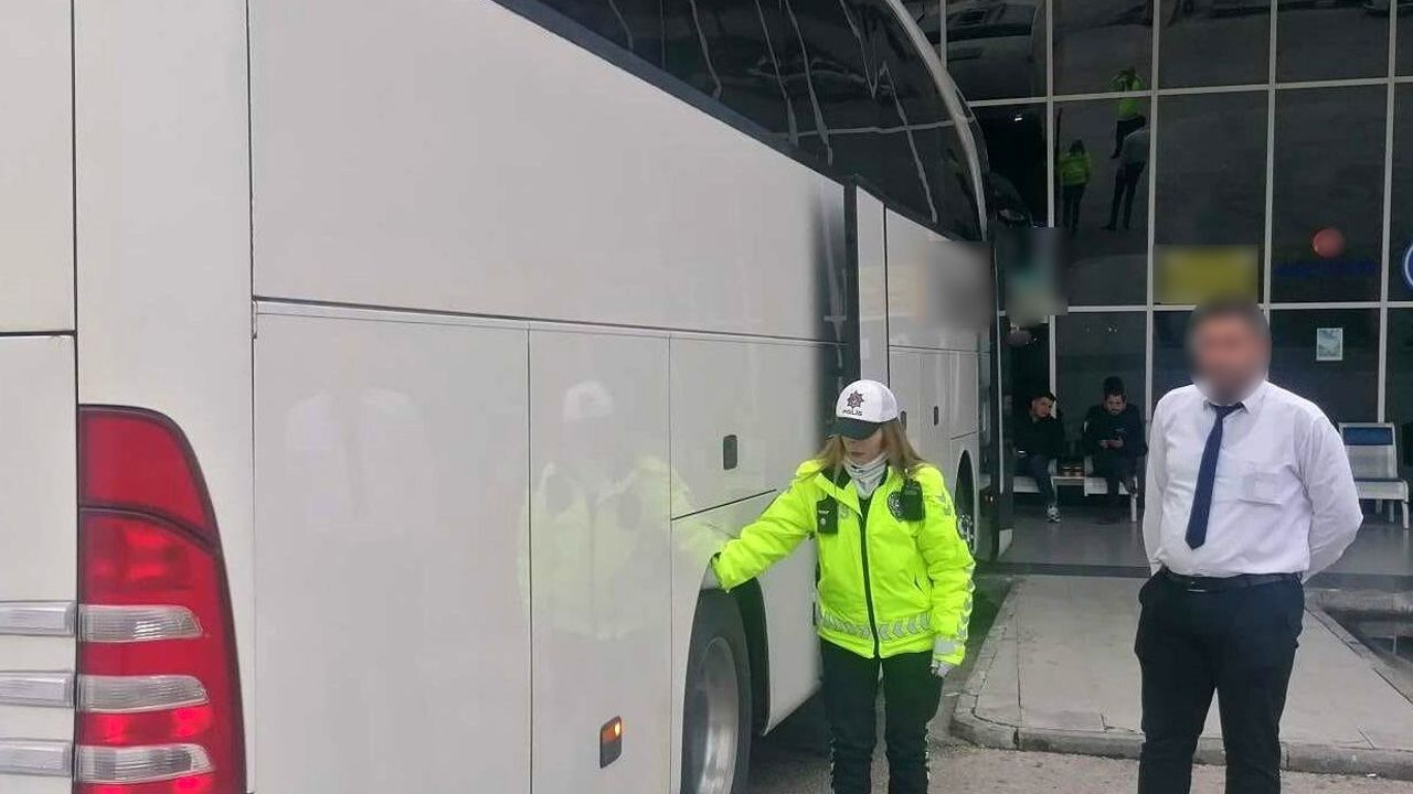 Burdur'da kış lastiği denetimi: 599 araç kontrol edildi, 23 araca ceza