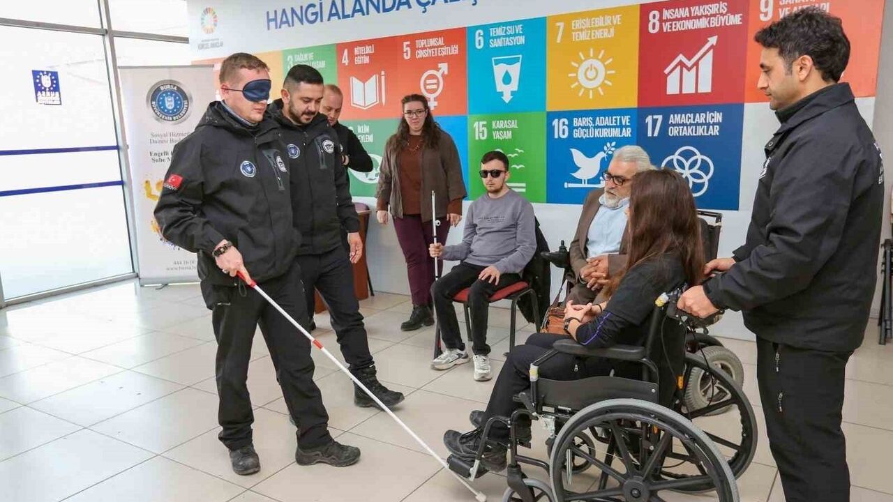 Bursa, afetlere özel gereksinimli bireylerle engelsiz hazırlanıyor