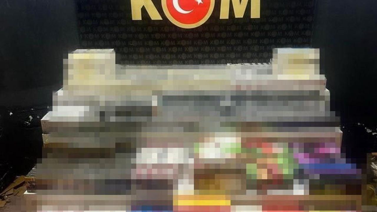 Bursa'da 8 bin 870 paket kaçak sigara ele geçirildi