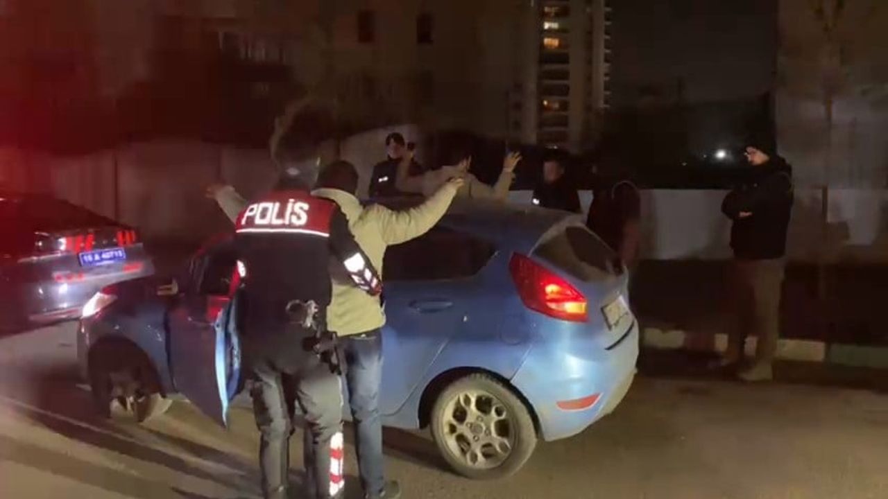 Bursa'da Nilüfer, Osmangazi ve Yıldırım'da geniş asayiş ve kumar denetimleri