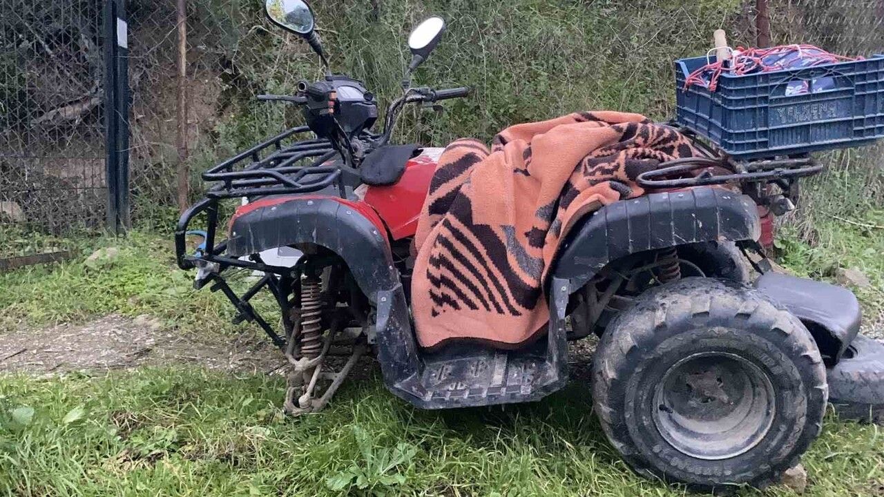 Bursa Mudanya'da ATV devrildi: 1’i ağır 2 kişi yaralandı