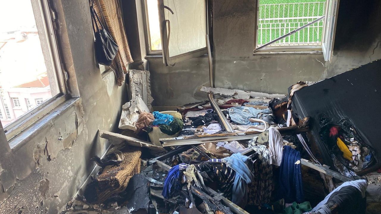 Bursa Osmangazi'de iş hanında çıkan yangın kontrol altına alındı: 4 yaşındaki çocuk dumandan etkilendi