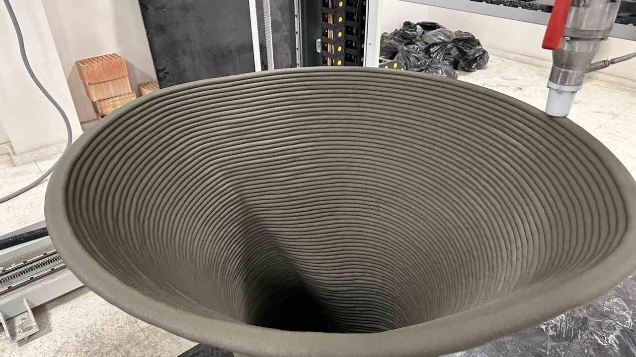 Bursa Uludağ Üniversitesi 3D Beton Yazıcıyla 3 Günde 300 m² Ev İnşa Edebilecek