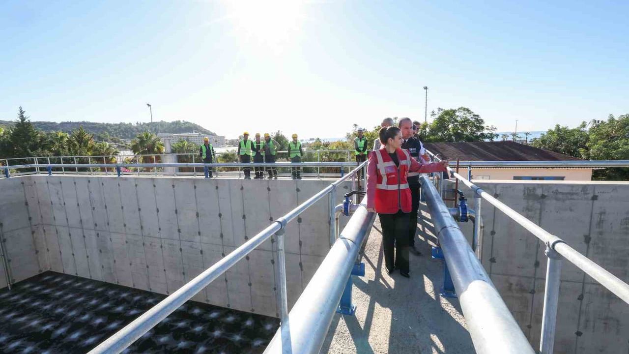 Büşra Özdemir: Konaklı Atıksu Arıtma Tesisi Alanya'ya Uzun Yıllar Hizmet Verecek