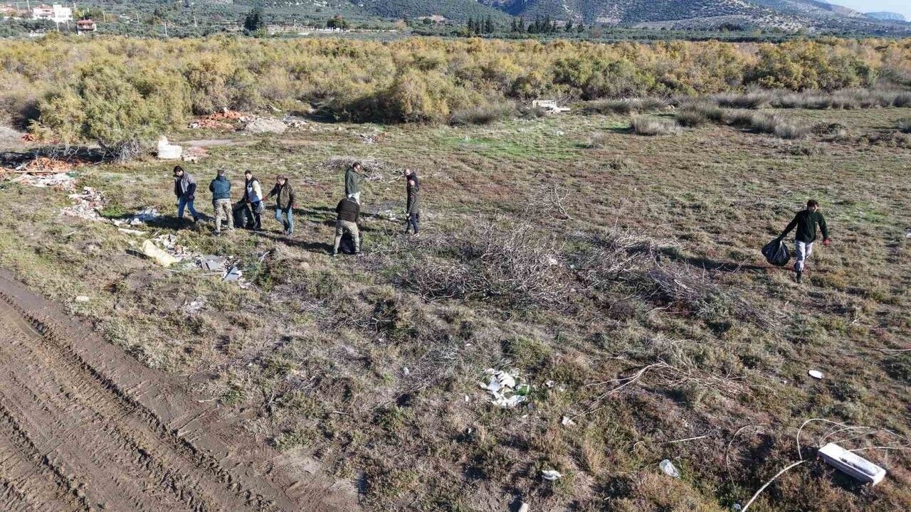 Büyük Menderes Deltası’nda çevre temizliği seferberliği