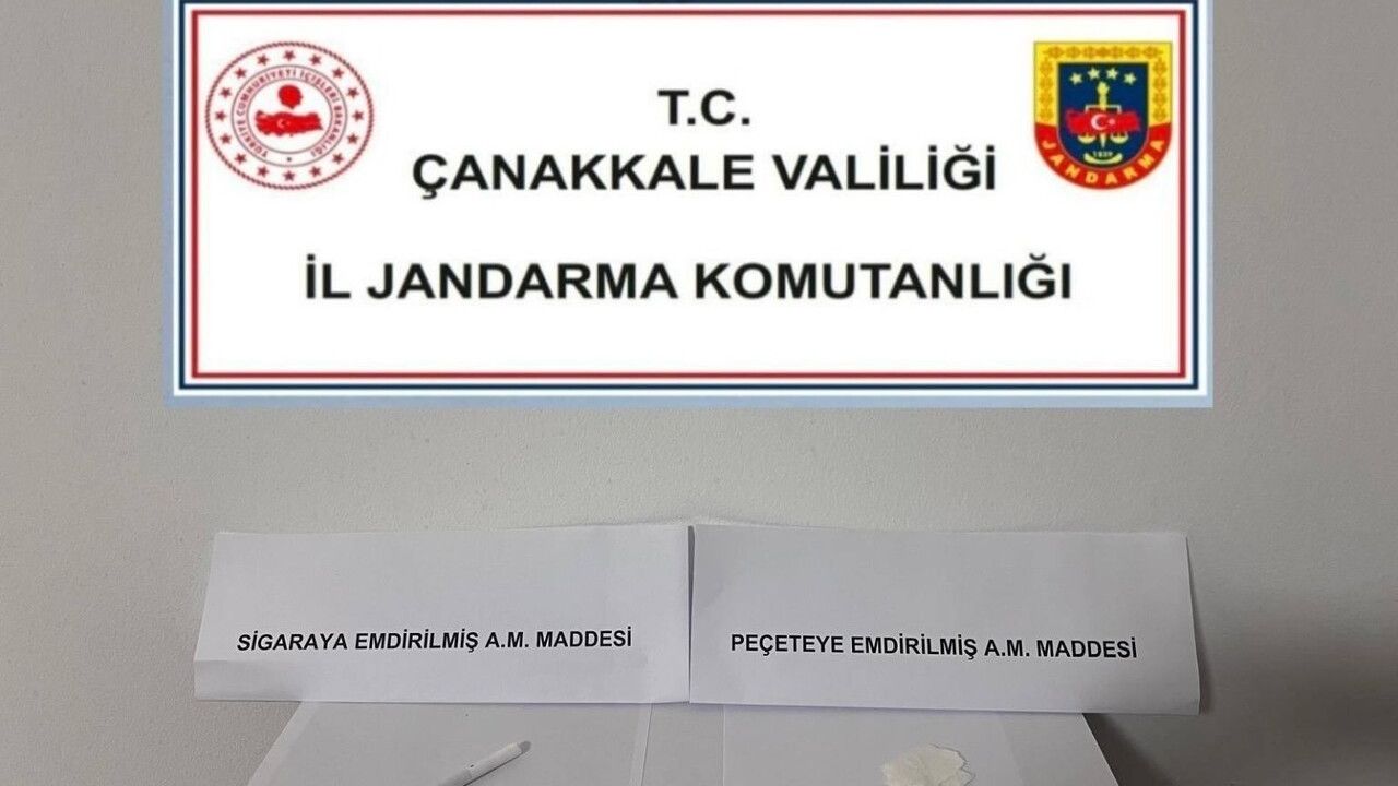 Çanakkale'de Jandarma Uyuşturucu Operasyonları: 2 Şüpheli Tutuklandı