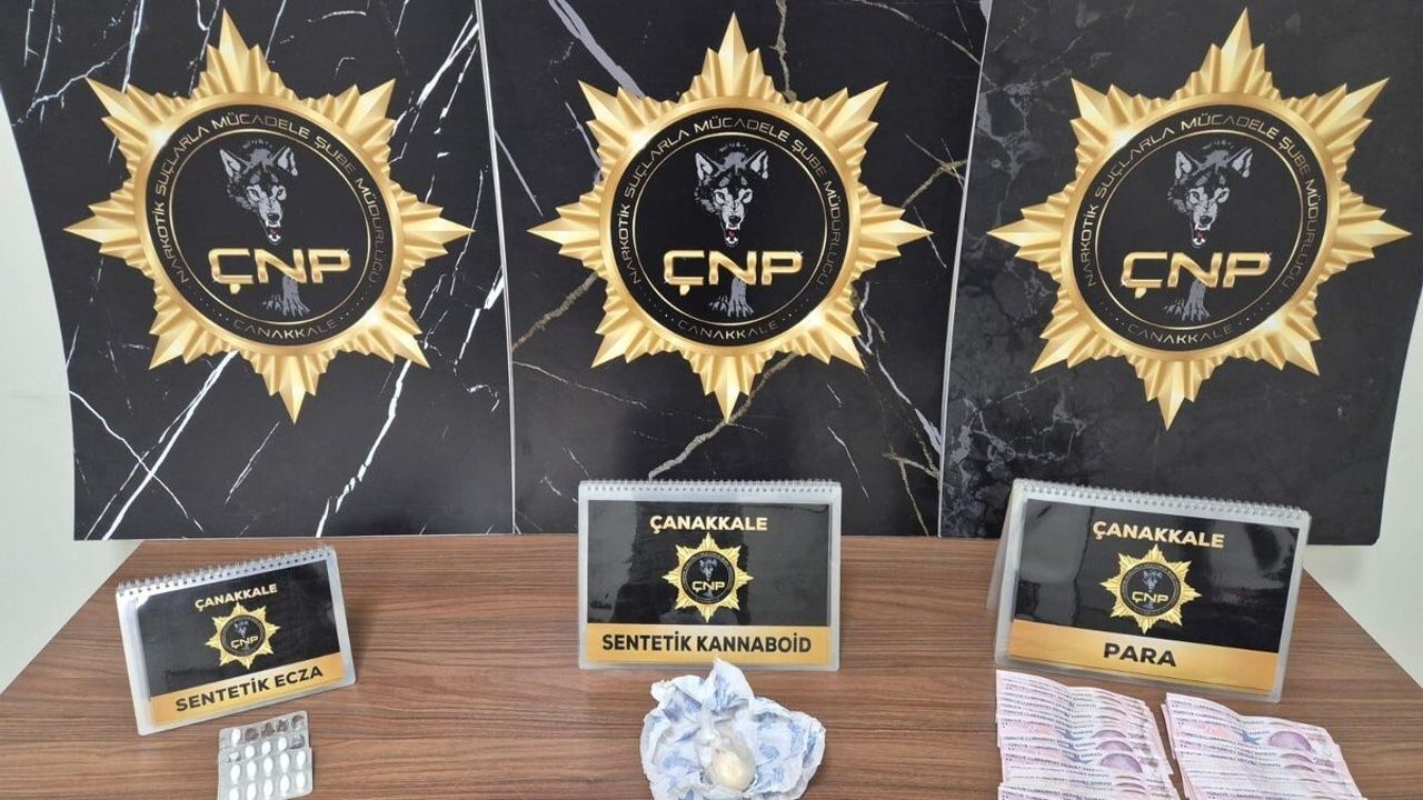 Çanakkale'de uyuşturucu operasyonu: 9 Aralık'ta 10 kg hammadde ele geçirildi