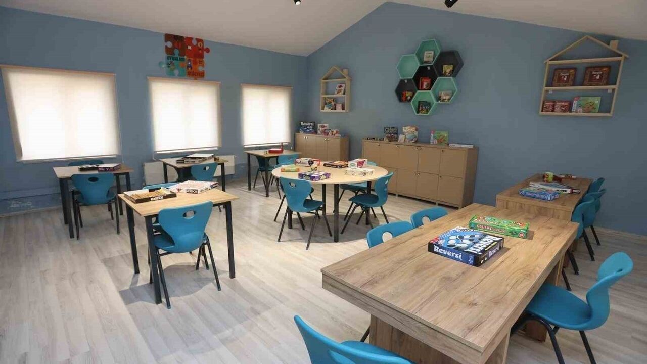 Canik Belediyesi 26 Akıl ve Zekâ Oyunu Sınıfını Hizmete Açtı