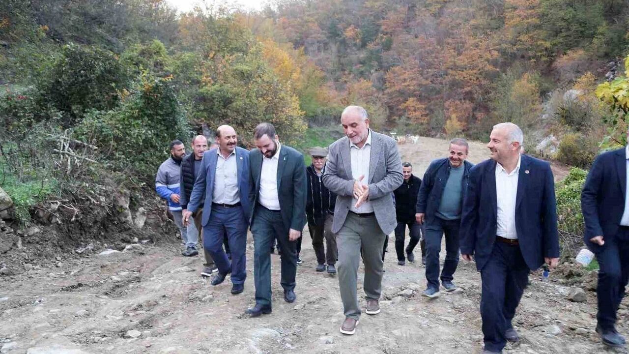 Canik’te kırsalda ulaşım ağı güçleniyor: 2025’te 22.6 kilometre yol açıldı