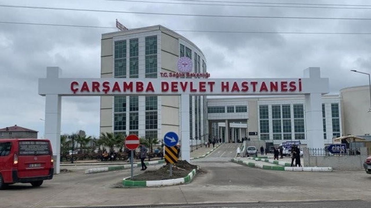Çarşamba Devlet Hastanesi, 2025'in ilk 11 ayında 1.223.399 muayene gerçekleştirdi