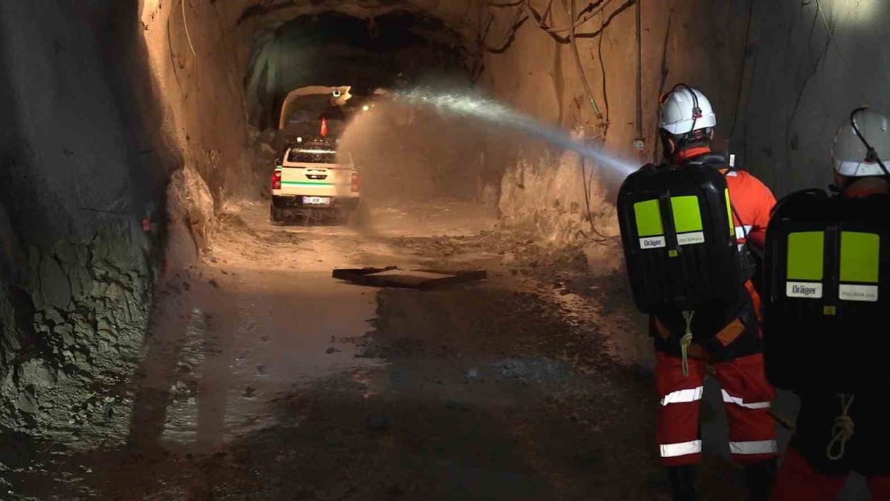 Çayeli Bakır’da 3. Seviye Acil Durum Tatbikatı: Müdahale ve İletişim Altyapısı Test Edildi