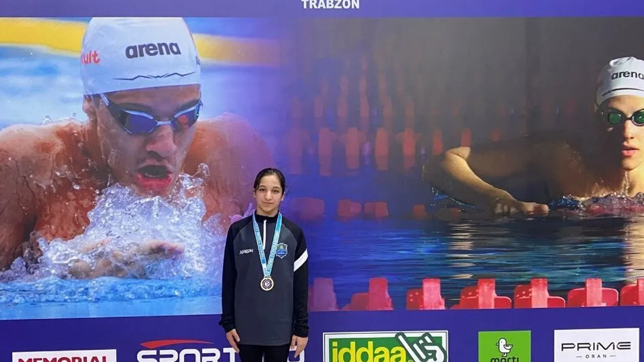 Çayırova Belediyesi sporcusu Yağmur Yeyin, Trabzon Finalleri'nde 4 madalya kazandı