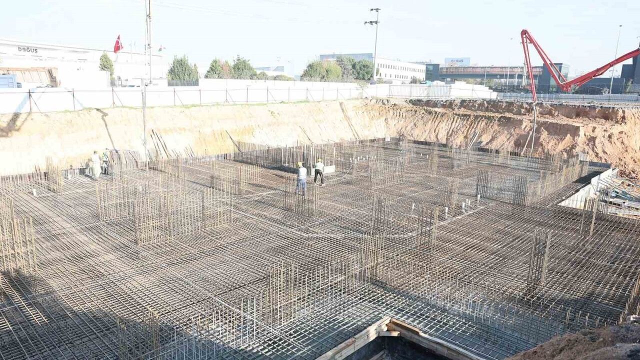 Çayırova’ya 24 Derslikli Meslek Lisesi İnşası Sürüyor