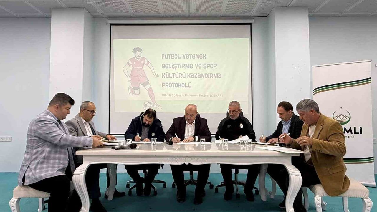 Çilimli'de Eğitim ve Spor İçin Güç Birliği: 'Eğitimde Kalkınma Projesi' Protokolü İmzalandı