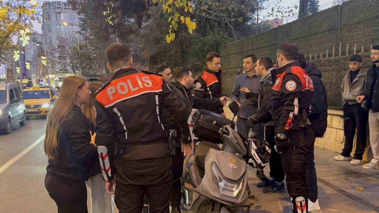 Çorlu'da motosikletin çarptığı 66 yaşındaki kadın yaralandı