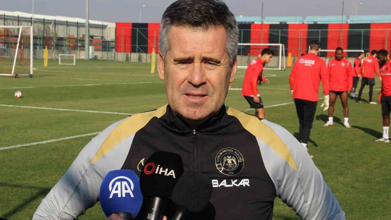 Çorum FK, Alanyaspor maçı öncesi taktik antrenmanla hazırlandı