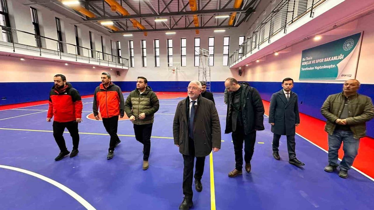 Çorum’un Yeni Güreş Eğitim Merkezi Genç Sporculara Hazırlanıyor