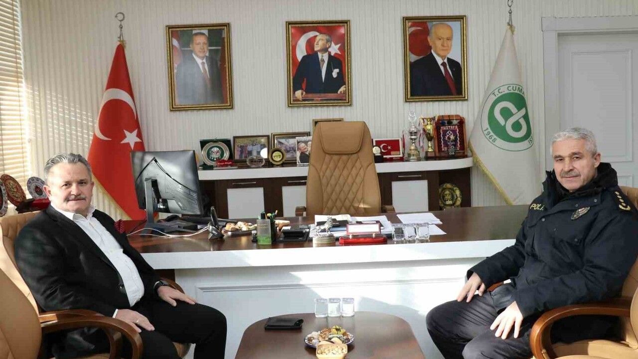 Cumayeri Belediye Başkanı Koloğlu, Düzce İl Emniyet Müdürü Ergüder’i Ağırladı