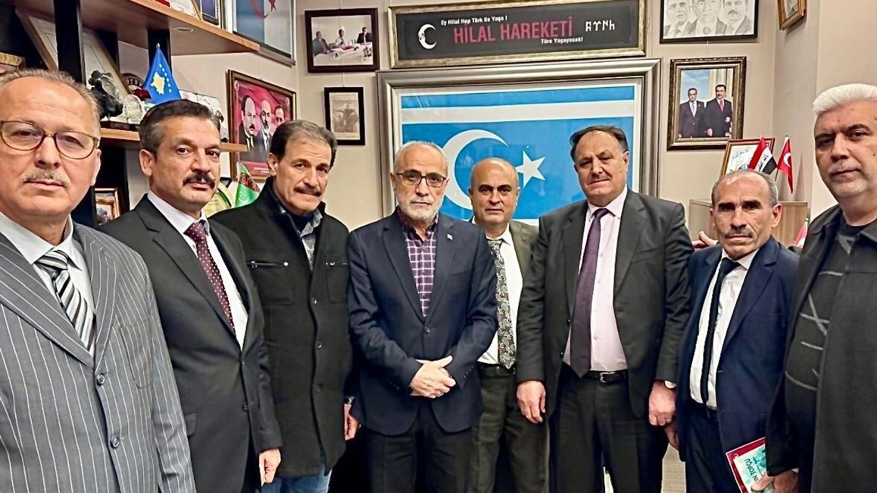 Cumhurbaşkanı Başdanışmanı Yalçın Topçu, Suriye Türkmenleri Heyetini Kabul Etti