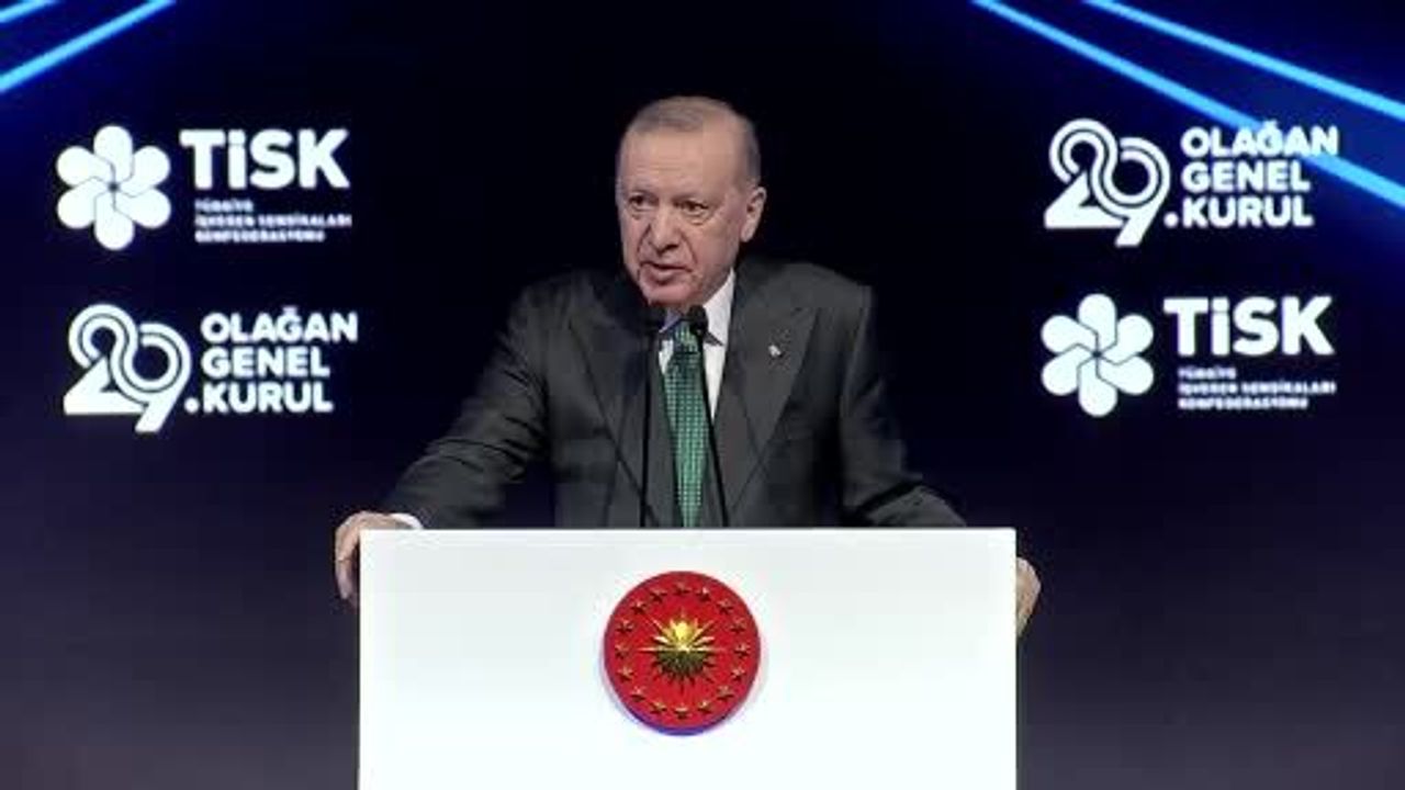Cumhurbaşkanı Erdoğan: Enflasyonda nihai hedefimiz tek haneli oranlara ulaşmak