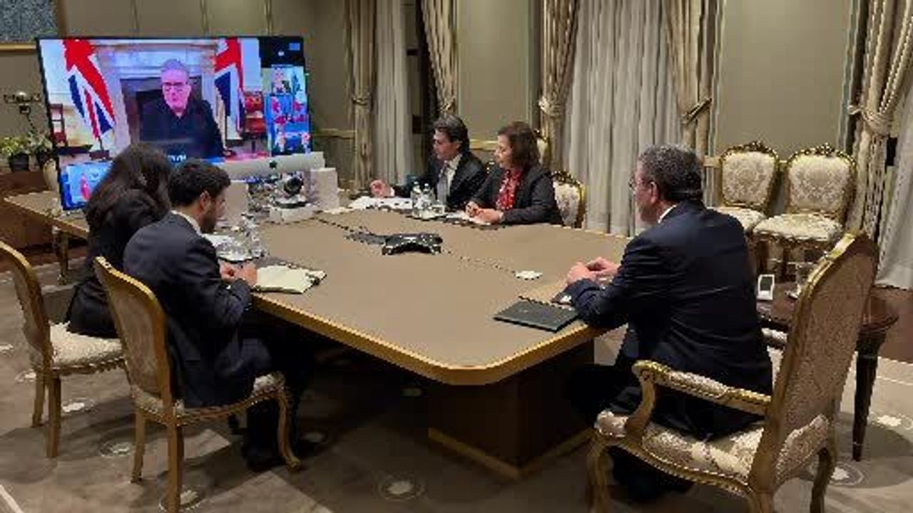 Cumhurbaşkanı Yardımcısı Cevdet Yılmaz, Gönüllüler Koalisyonu Çevrimiçi Liderler Zirvesi'ne Katıldı