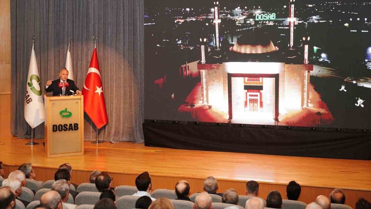 Demirtaş OSB'ye 5 bin kişilik Yeni DOSAB Camii açıldı