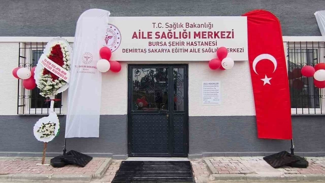 Demirtaş Sakarya Eğitim Aile Sağlığı Merkezi hizmete açıldı