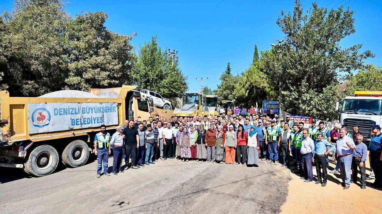 Denizli Büyükşehir, Babadağ’da altyapı ve sosyal yatırımları hayata geçirdi