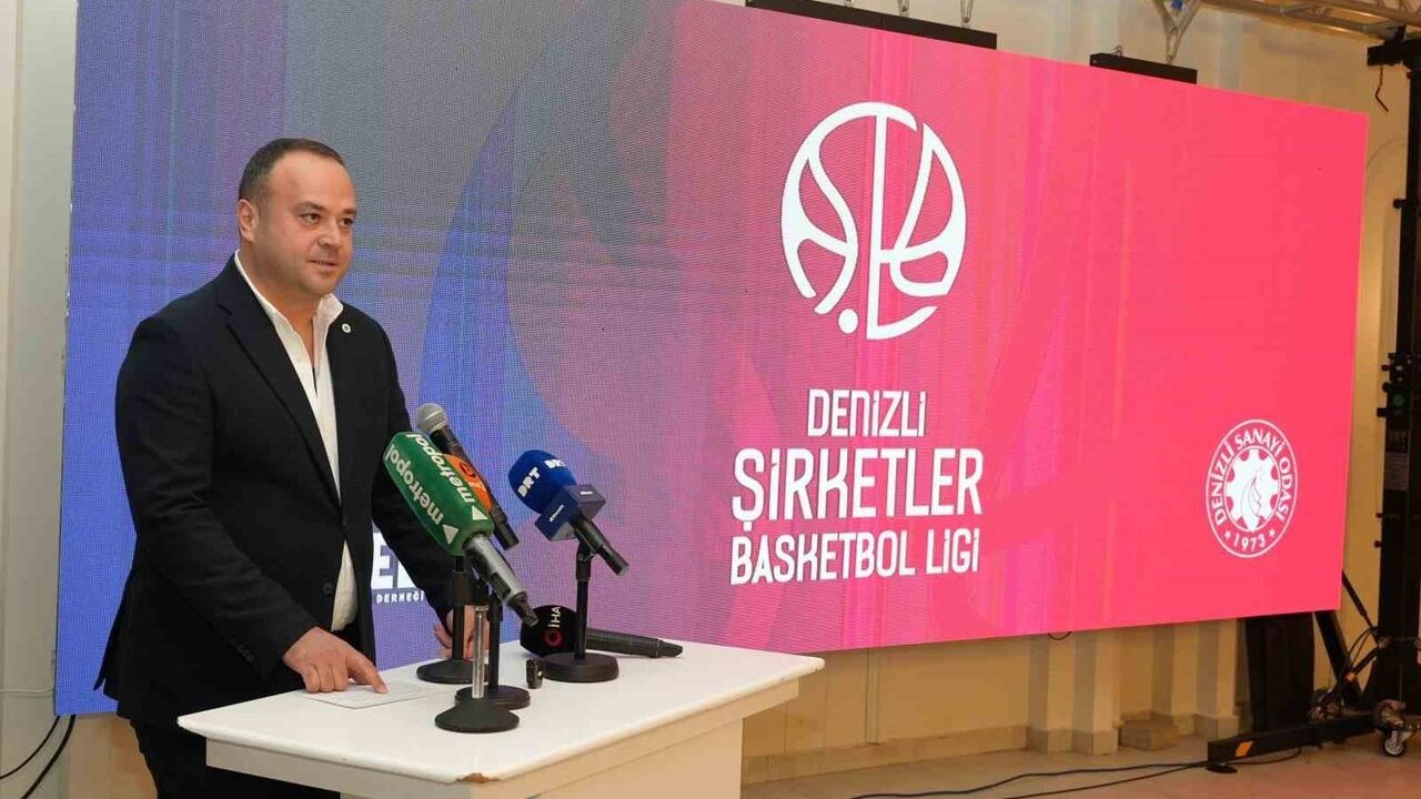 Denizli Şirketler Basketbol Ligi 2025 ödül töreni ve DEBAGED 3. kuruluş yıldönümü kutlandı
