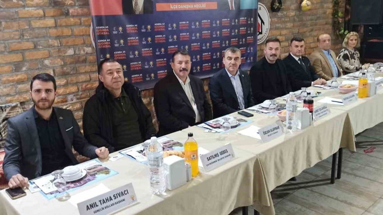 Devrek'te AK Parti Danışma Meclisi Toplantısı: Yerel Hizmet ve Yönetim Vurgusu