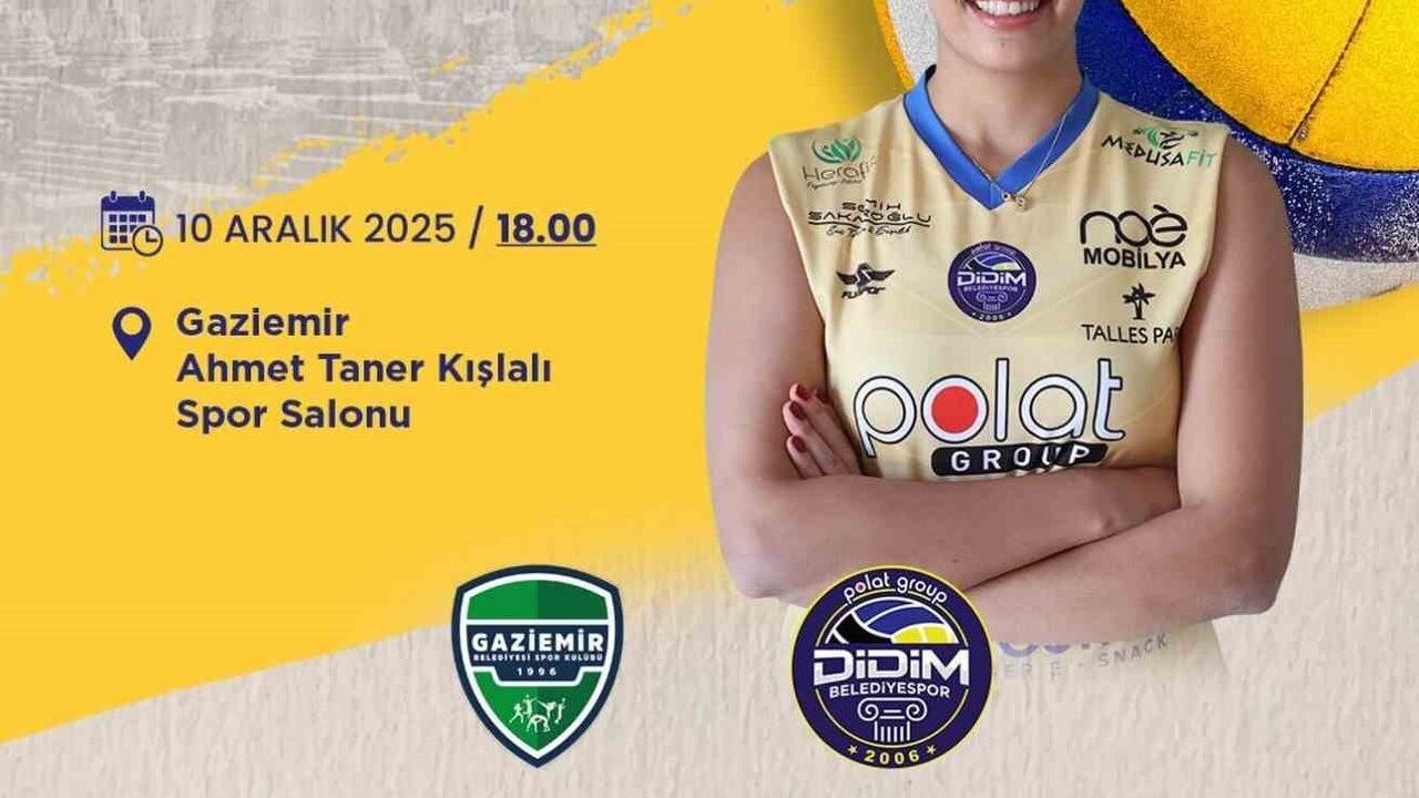 Didim Belediyespor, TVF Kadınlar 2. Ligi 16. Haftasında Yarın Gaziemir Deplasmanında