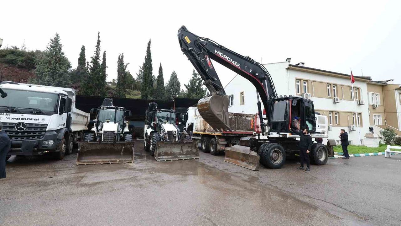 Dilovası Belediyesi karla mücadele hazırlıklarını tamamladı