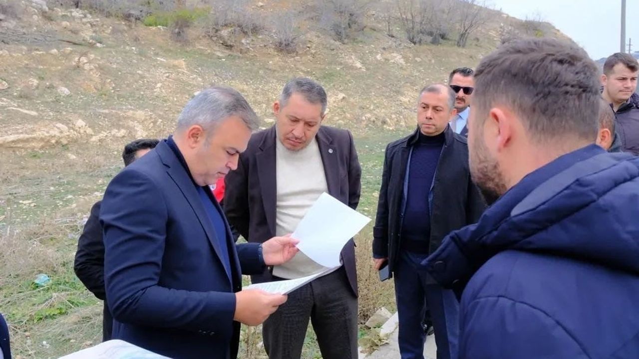 Dinar Suçıkan'da kaçış rampası projesinde saha görüşmesi: Teknik ve idari süreçler masaya yatırıldı