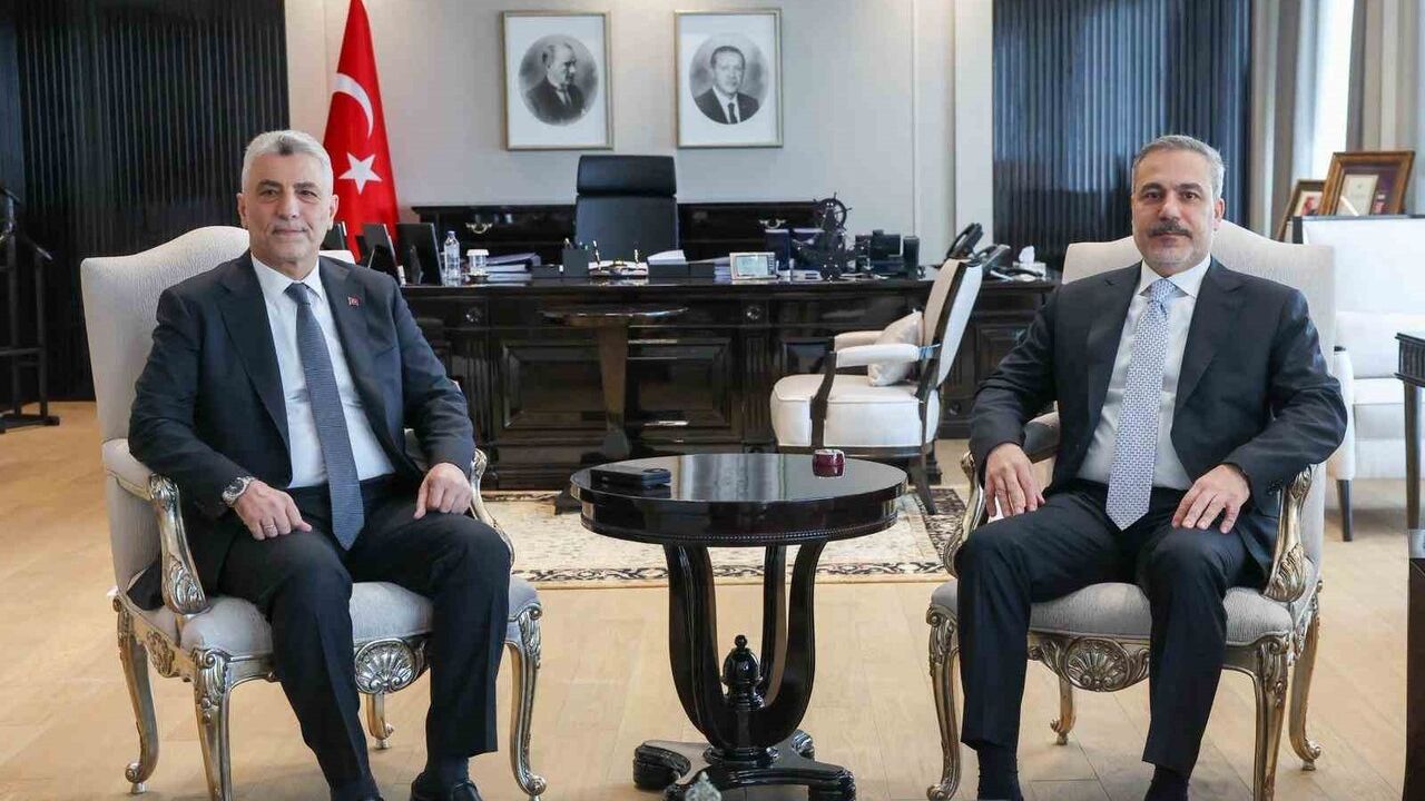 Dışişleri Bakanı Hakan Fidan ile Ticaret Bakanı Ömer Bolat Görüşmesi