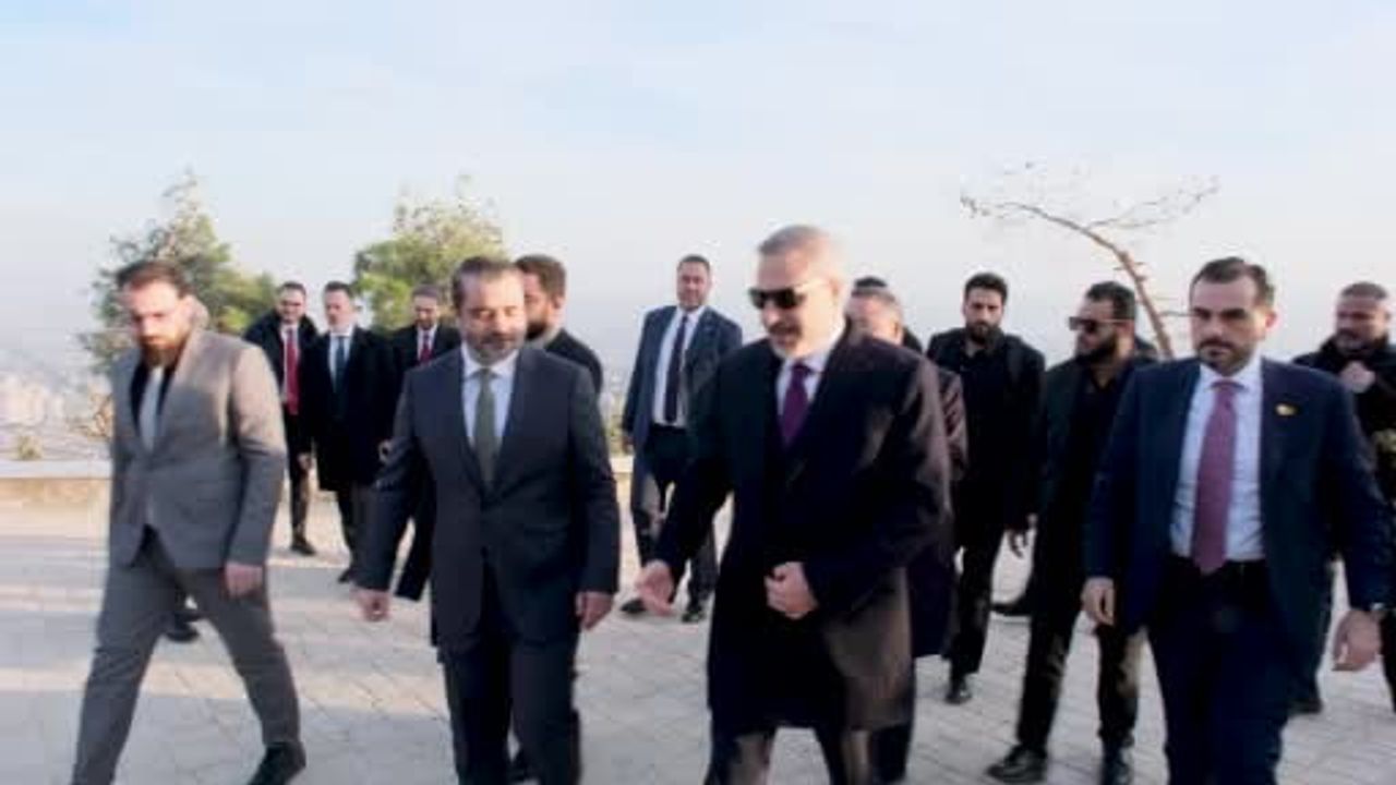 Dışişleri Bakanı Hakan Fidan, Kasyun Dağı’ndan Şam’ı inceledi