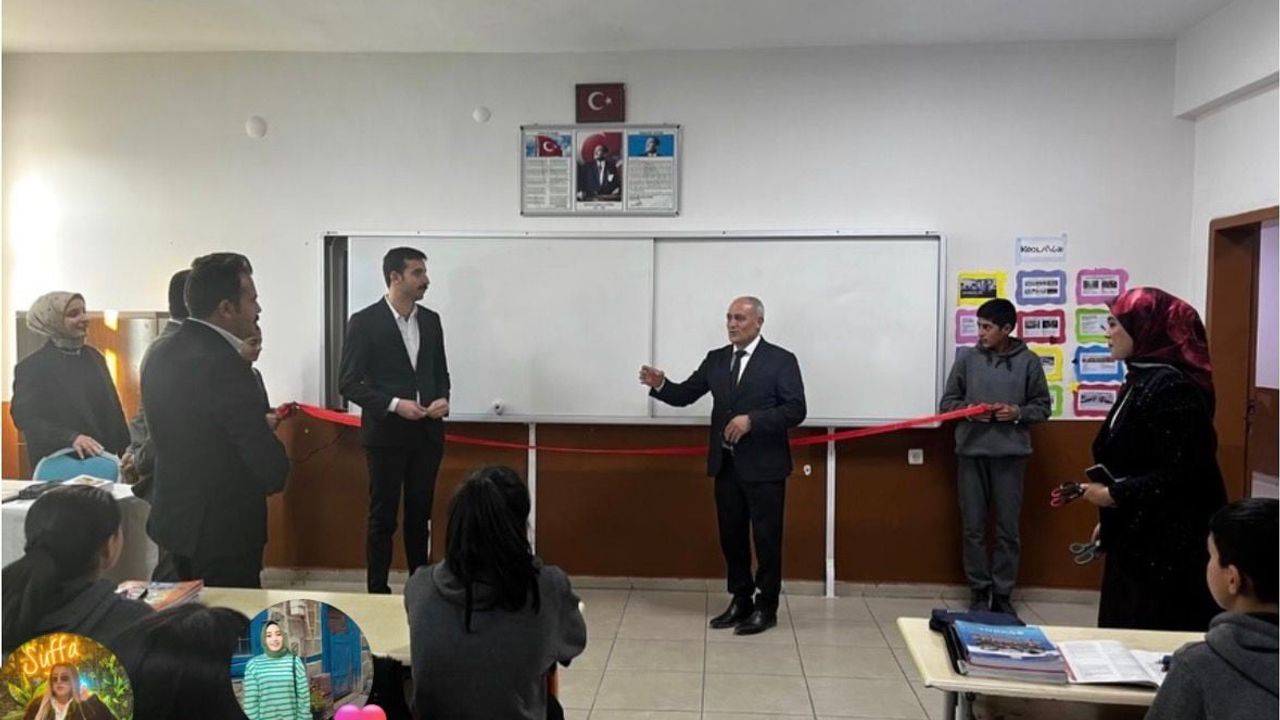 Diyadin İmam Hatip Ortaokulu’na eğitim ziyareti: İlçe Millî Eğitim heyeti okulda incelemelerde bulundu